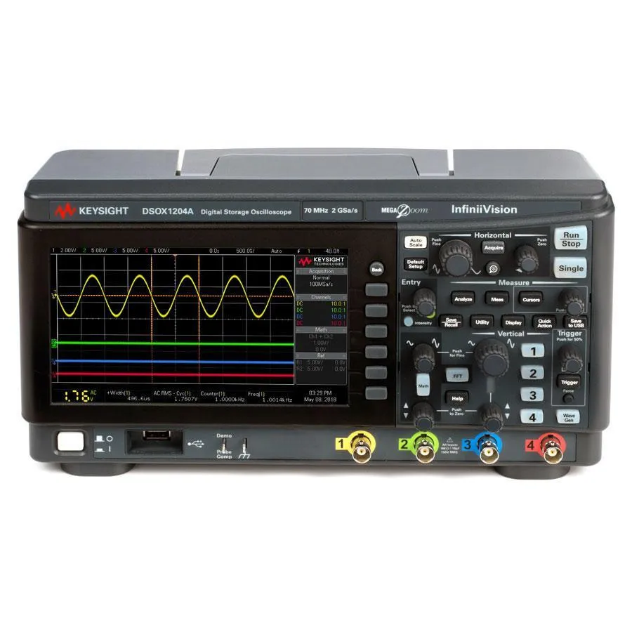 Keysight DSOX1204A/DSOX1200A-100 Digital Oscilloscope