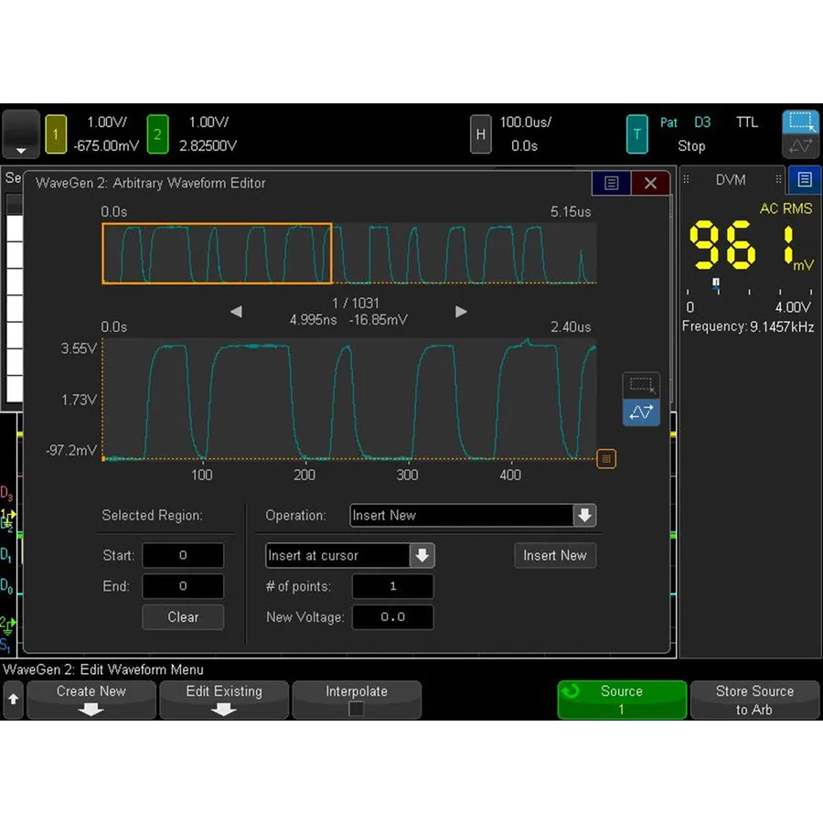 Keysight DSOX6WAVEGEN2 2-Channel Waveform Generator Software