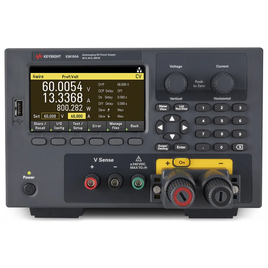 Keysight E36155ABVX 60V/40A Power Supply Bundle