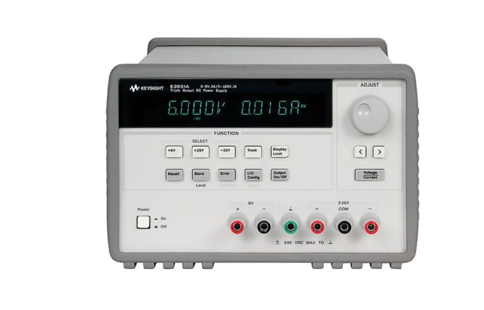 Keysight E3631A Triple Output DC Power Supply