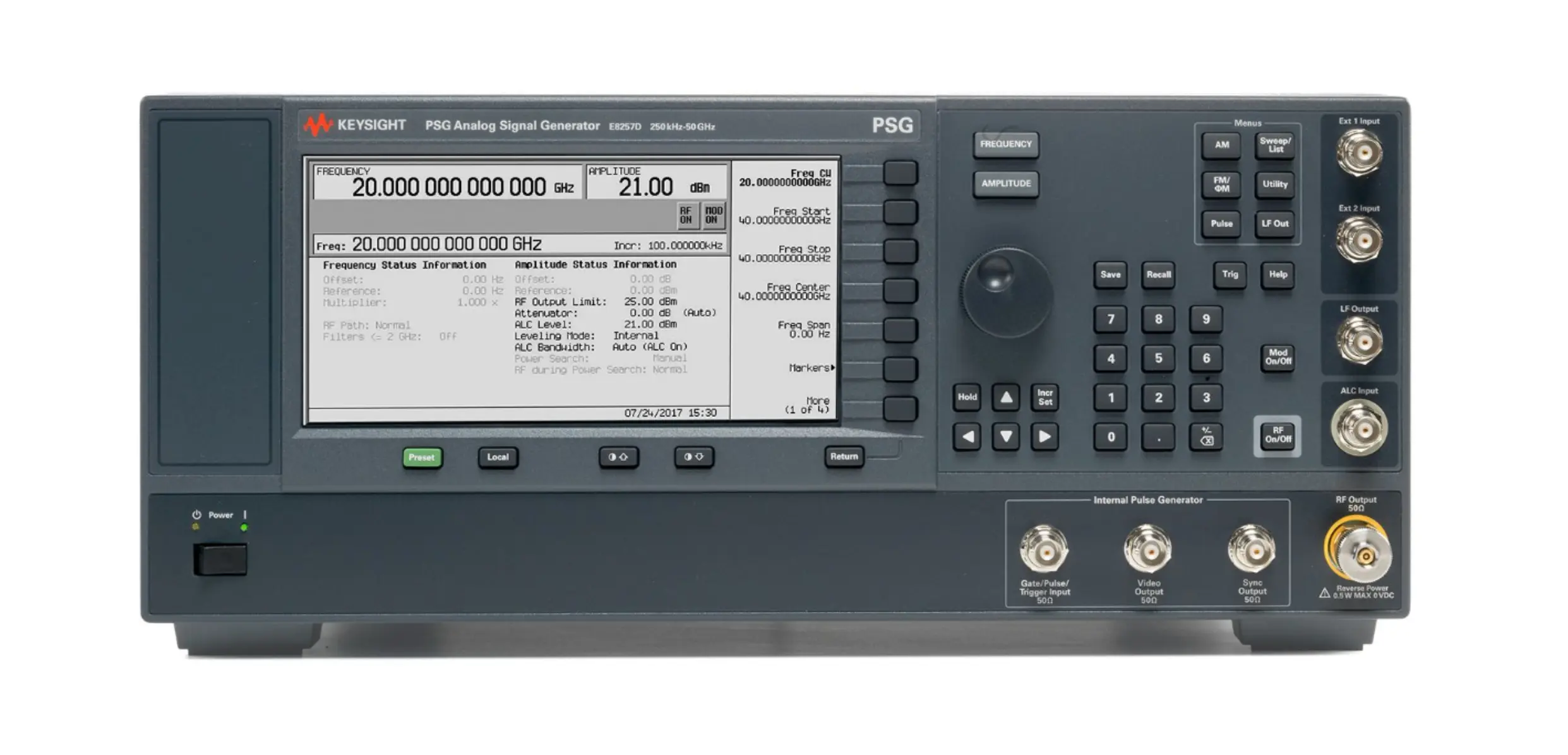 Keysight E8257D Microwave Analog Signal Generator
