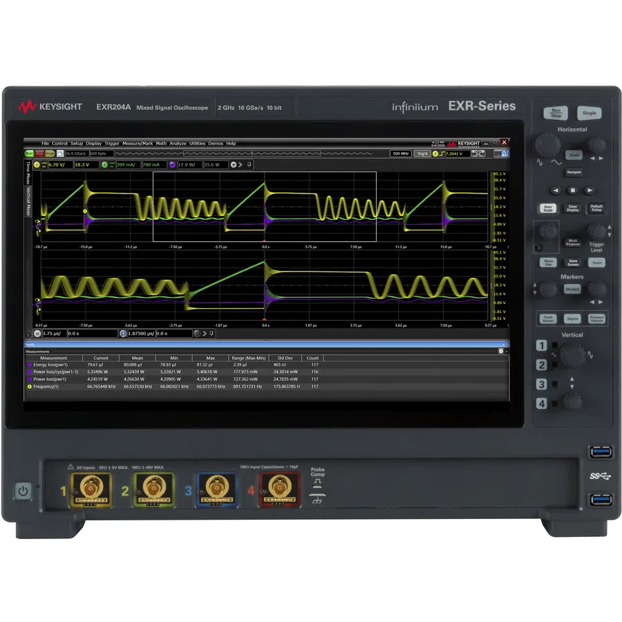 Keysight EXR204A Mixed Signal Oscilloscope