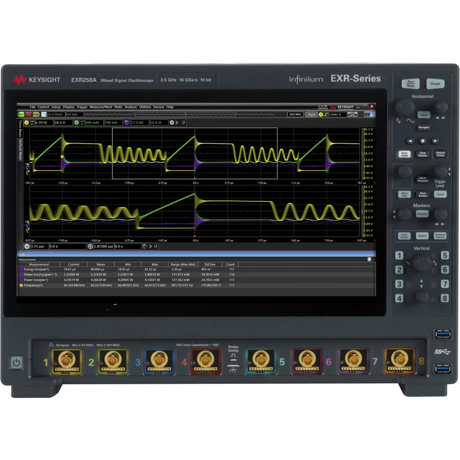 Keysight EXR258A Mixed Signal Oscilloscope