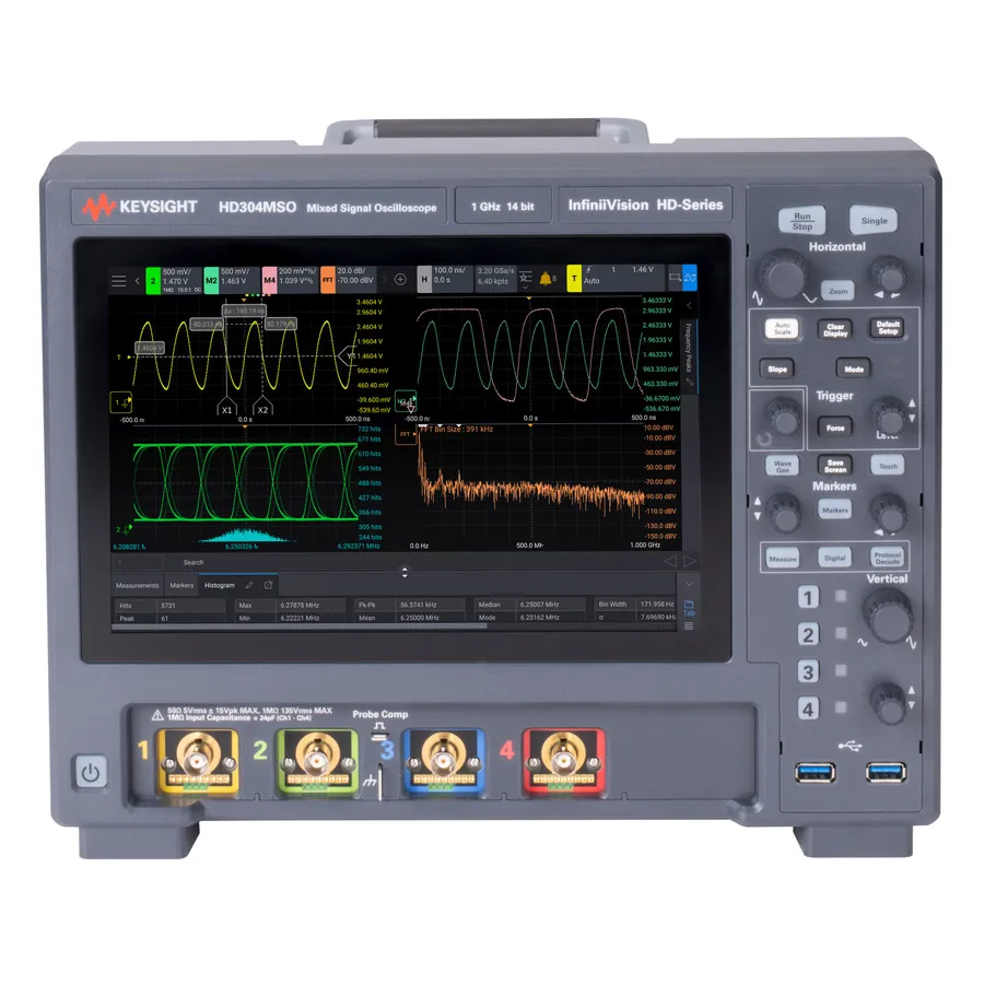 Keysight HD304MSO/01G InfiniiVision Mixed Signal Oscilloscope