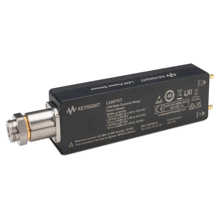 Keysight L2067XT/100/U2037A Thermal Vacuum Compliance Power Sensor