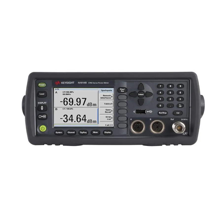 Keysight N1914B/005/300/C01 Dual Channel Power Meter