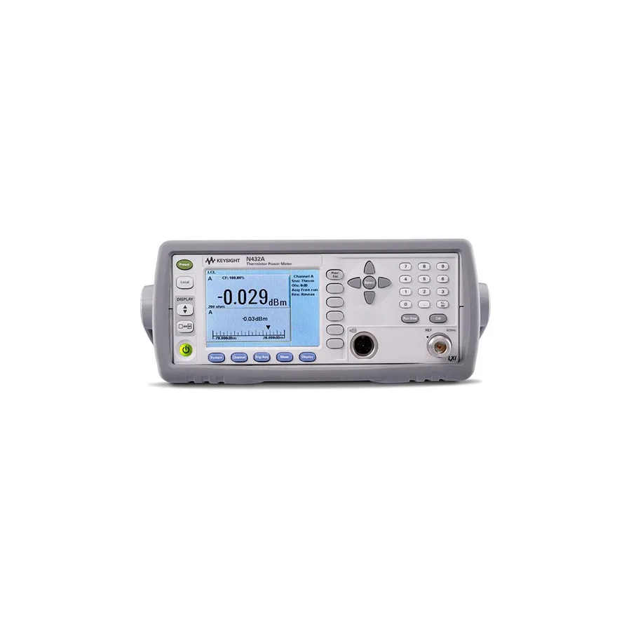 Keysight N432A/009 Thermistor Power Meter with Sensor Adaptor Cable
