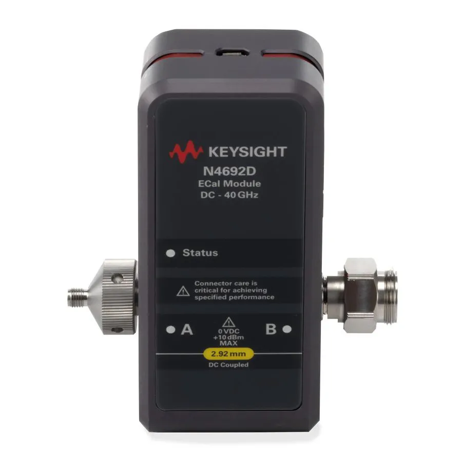 Keysight N4692D/00A/0DC/F0F Electronic Calibration Module, DC-40GHz, 2-Port
