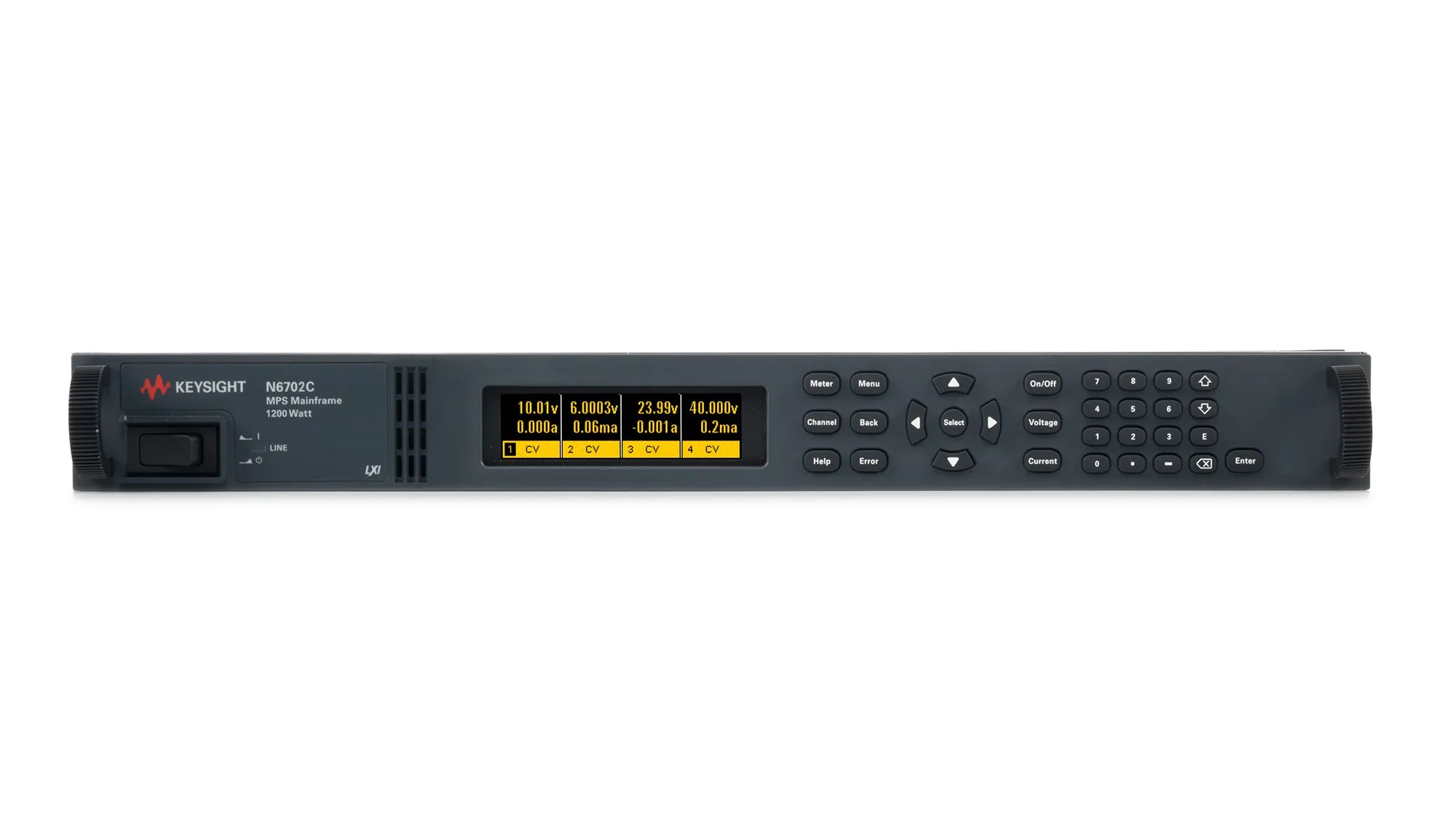 Keysight N6702C Modular Power System Mainframe