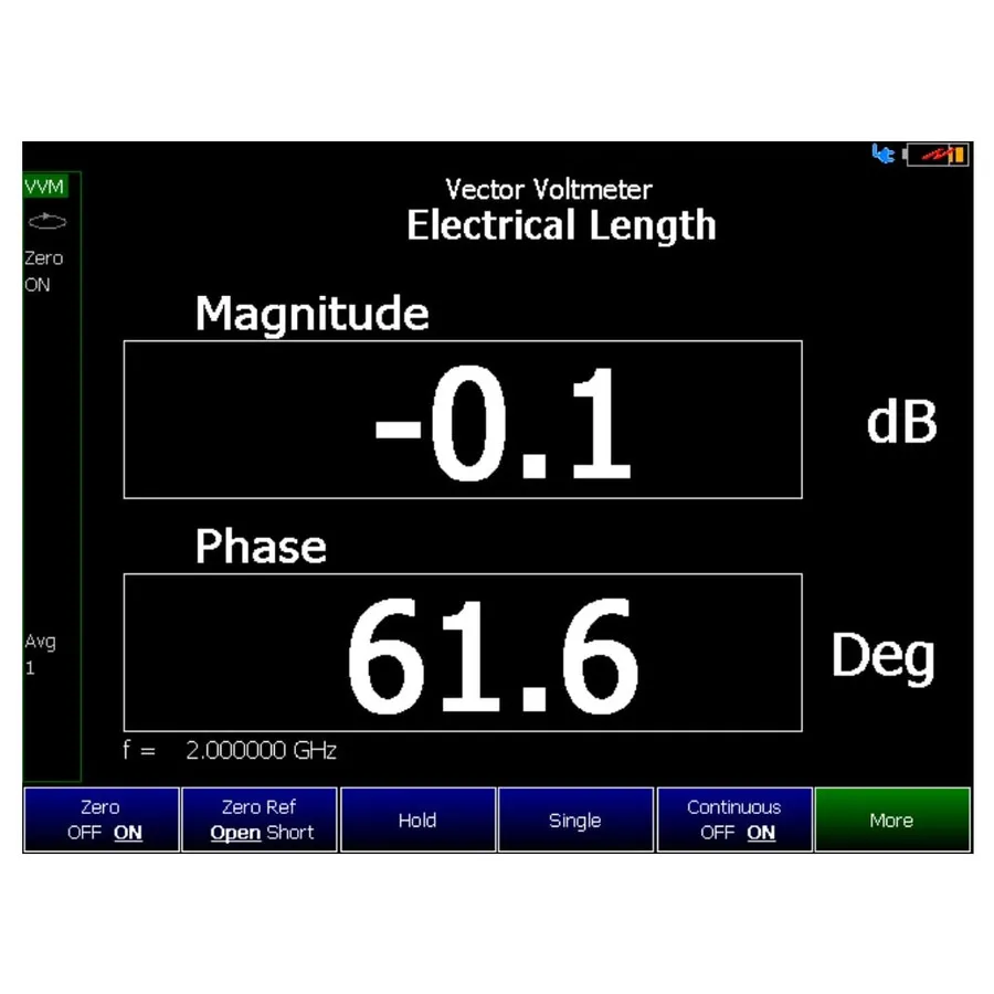Keysight N9915CU/308 Vector Voltmeter
