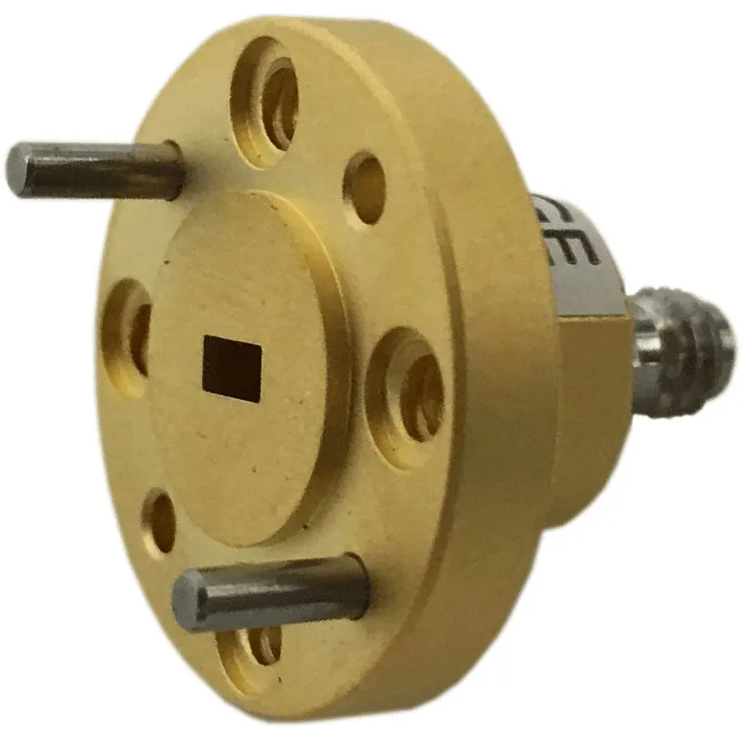 Keysight V281CS In-line 1.0 mm Female to V-band Waveguide Adapter