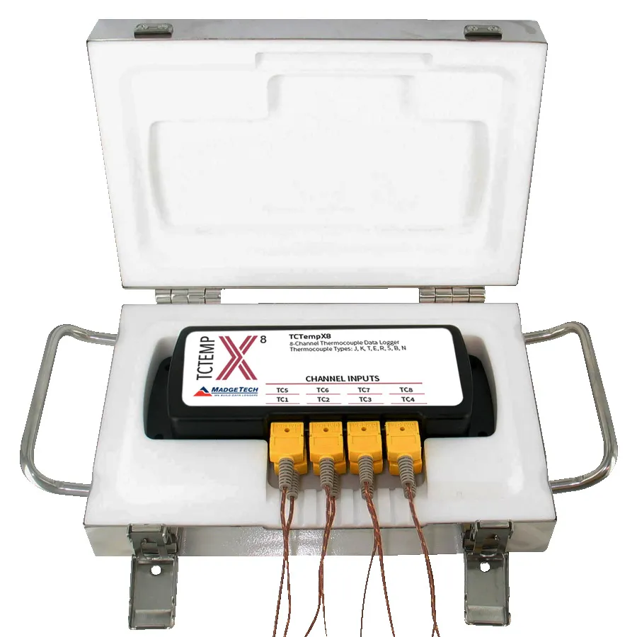 MadgeTech 900437-00 ThermoVaultX8 Oven Temperature Recorder