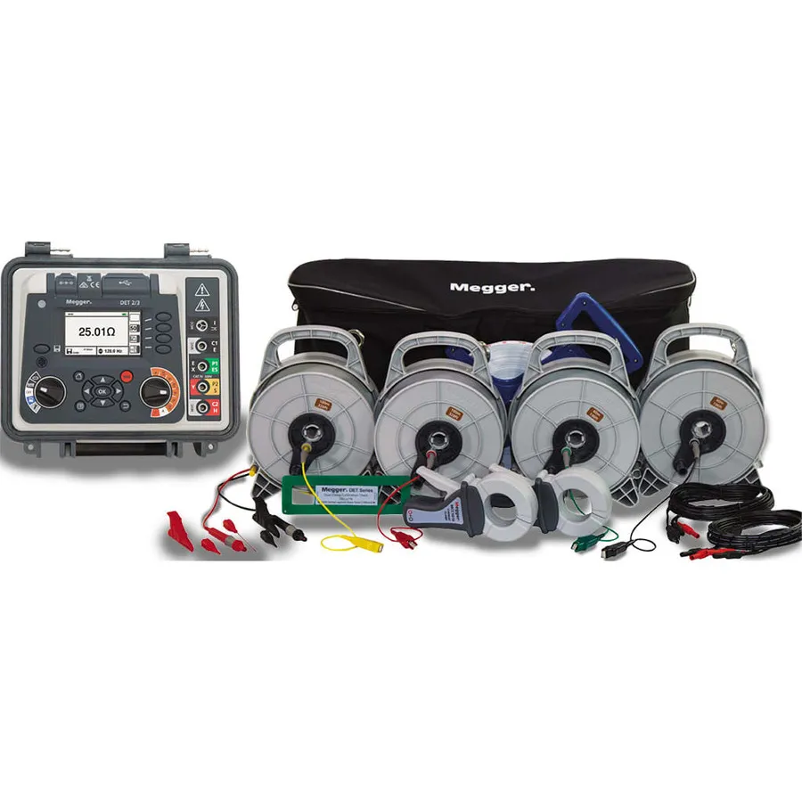 Megger DET2/3 KIT 330FT Earth Tester