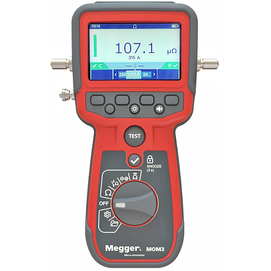 Megger MOM3-BK-30091 Micro-ohmeter