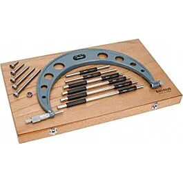 Mitutoyo 340-720 12-18 Inch Outside Micrometer Set