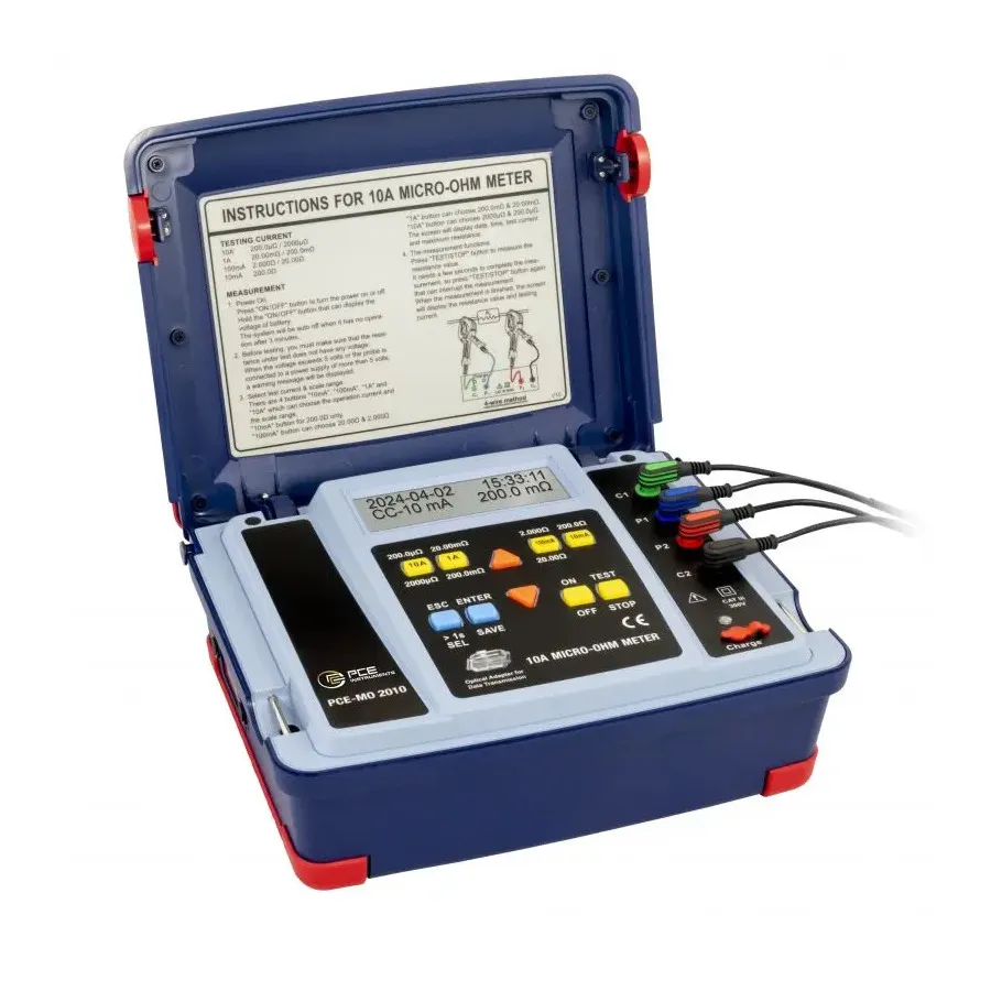 PCE Instruments PCE-MO 2010 Micro Ohmmeter
