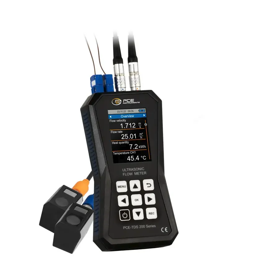 PCE Instruments PCE-TDS 200+ S Ultrasonic Flow Meter