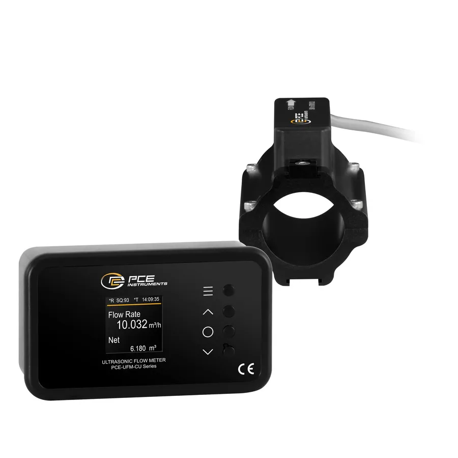 PCE Instruments PCE-UFM 32CU Clamp-On Ultrasonic Flow Meter