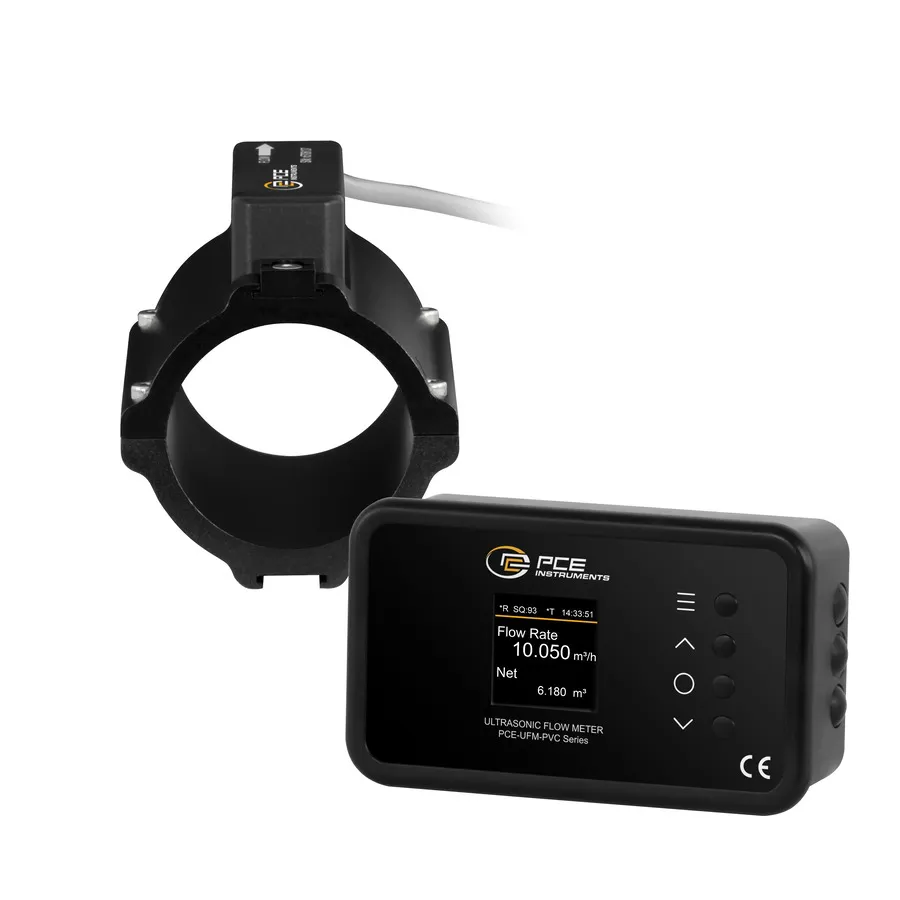PCE Instruments PCE-UFM 50PVC Clamp-On Ultrasonic Flow Meter