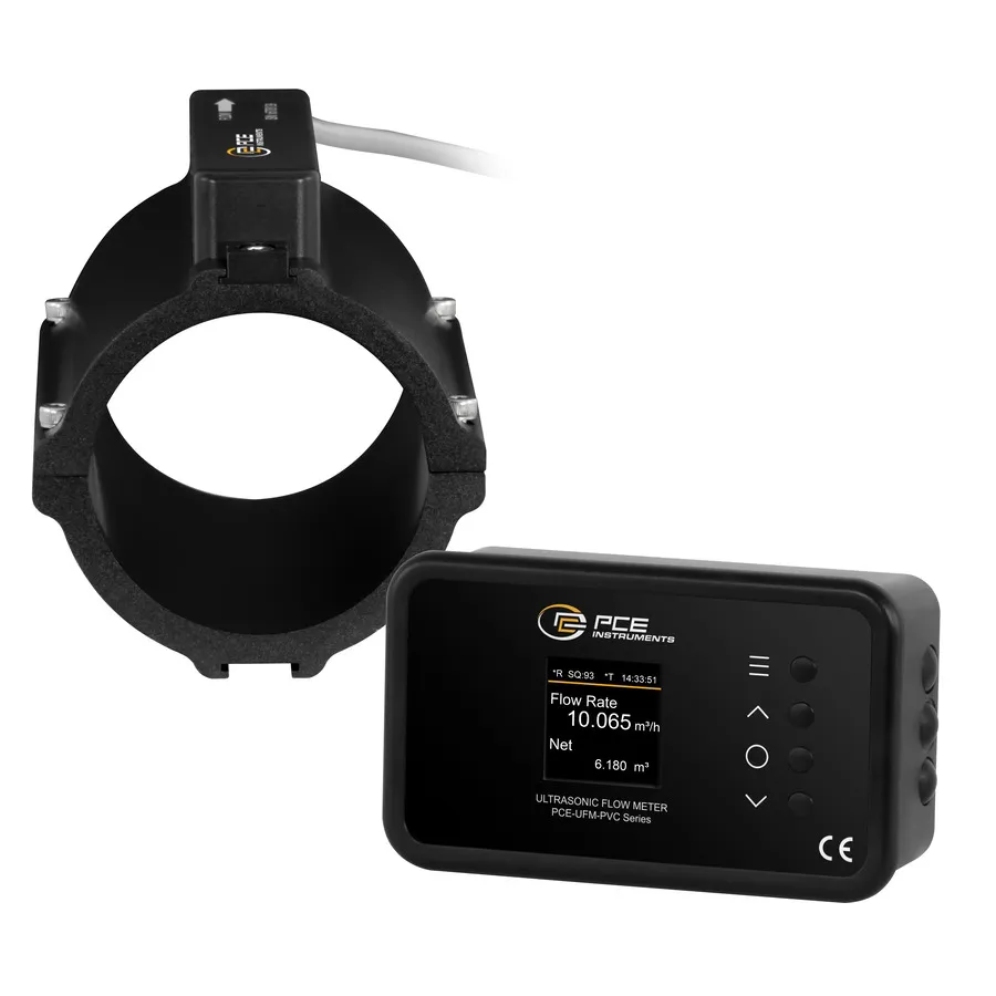 PCE Instruments PCE-UFM 65PVC Clamp-On Ultrasonic Flow Meter