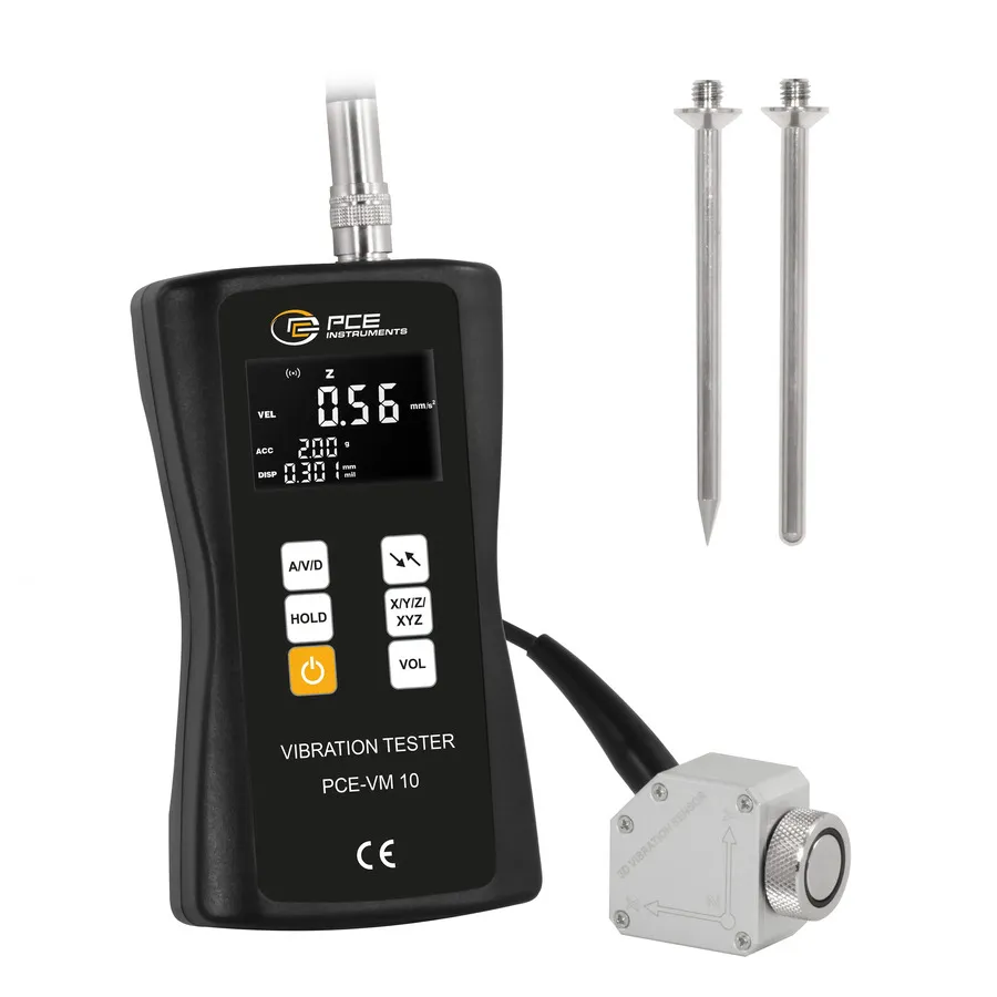 PCE Instruments PCE-VM 10 Vibration Recorder