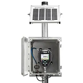 Ralston Instruments FLP1-GR-QF-EH-SP FieldLab Outdoor Enclosure Kit with Solar Power