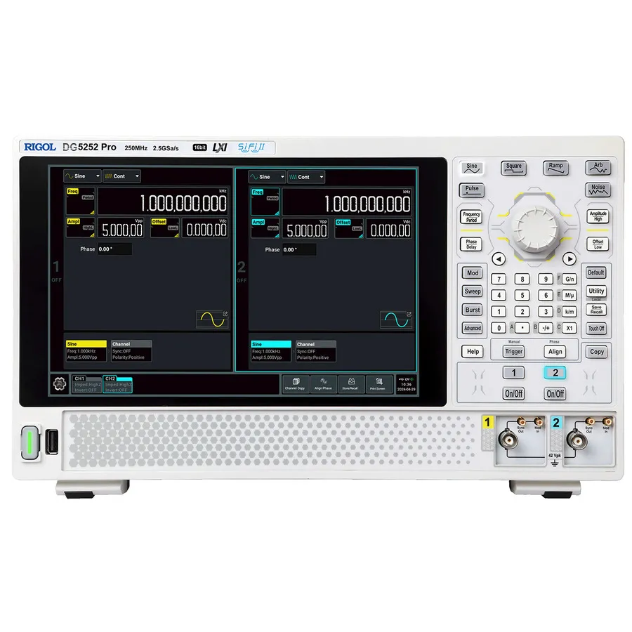 RIGOL DG5252 Pro Function/Arbitrary Waveform Generator