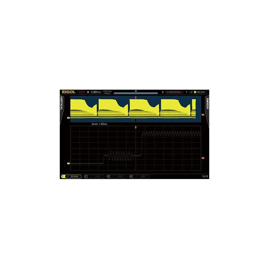 RIGOL DS7000-5RL Memory Upgrade to 500Mpts