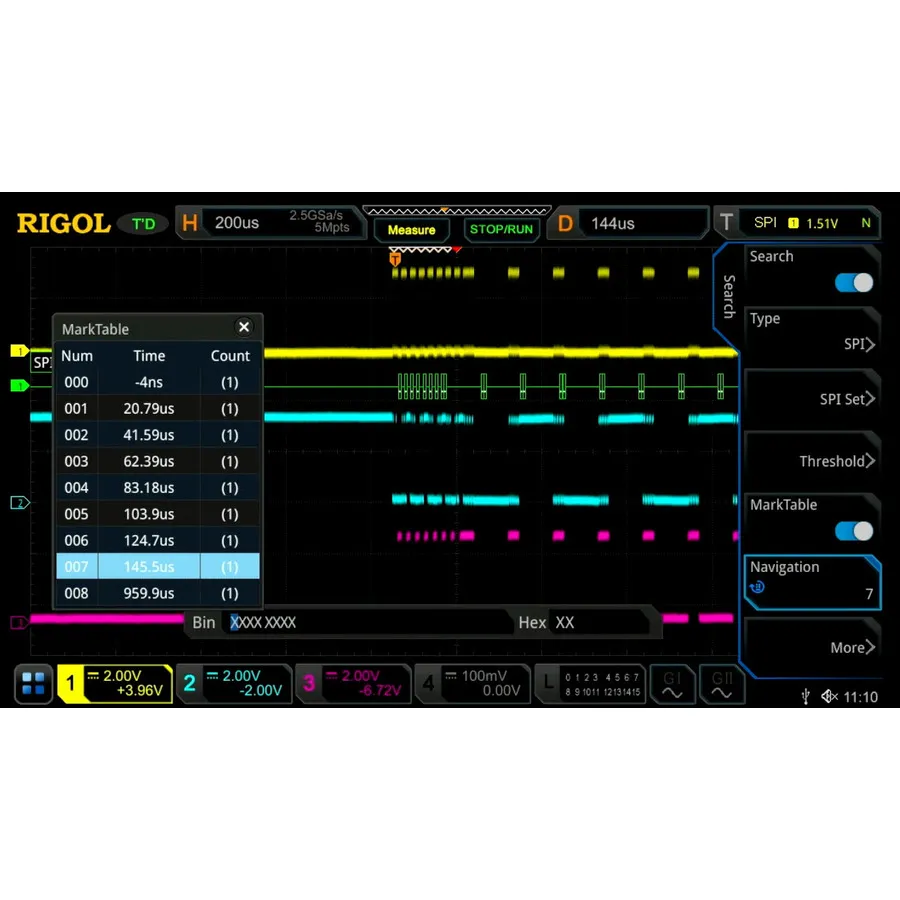 RIGOL DS8000-R-FLEX FlexRay Serial Bus Triggering and Analysis Option
