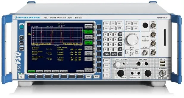 Rohde & Schwarz FSQ26 RF Signal and Spectrum Analyzer