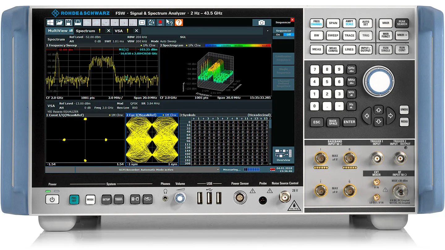 Rohde & Schwarz FSW13 Signal and Spectrum Analyzer