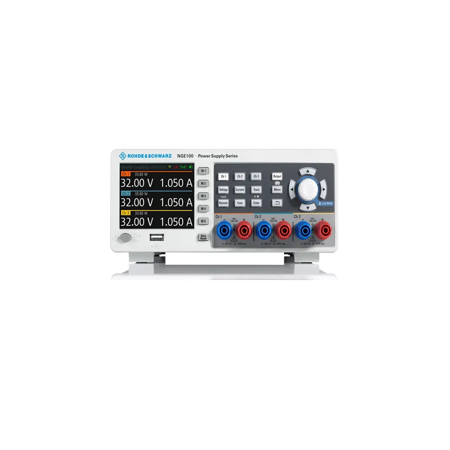 Rohde & Schwarz NGE103B Triple Output DC Power Supply Bundle