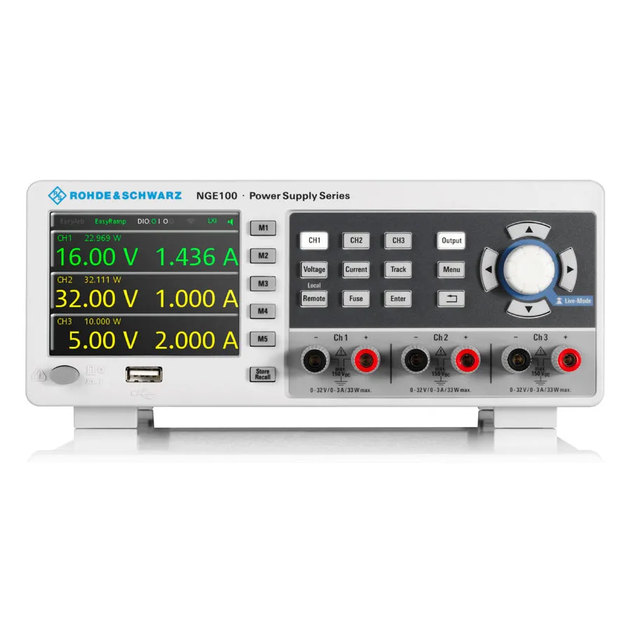 Rohde & Schwarz NGE103B DC Power Supply