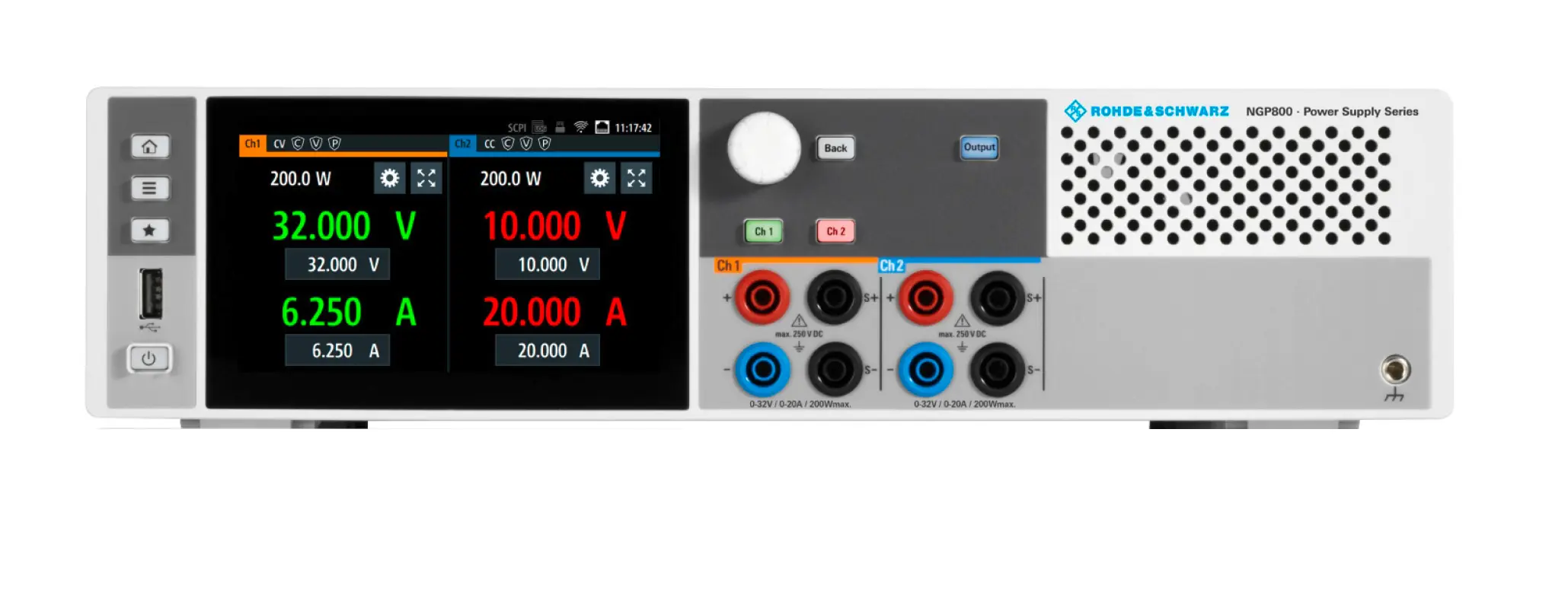 Rohde & Schwarz NGP822 Dual-Channel DC Power Supply