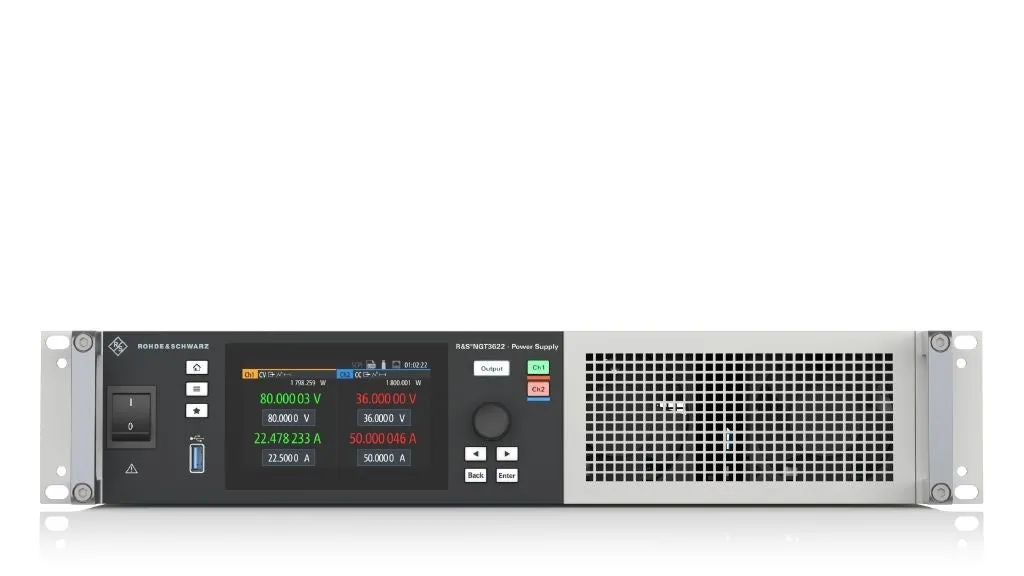 Rohde & Schwarz NGT3621 DC Power Supply