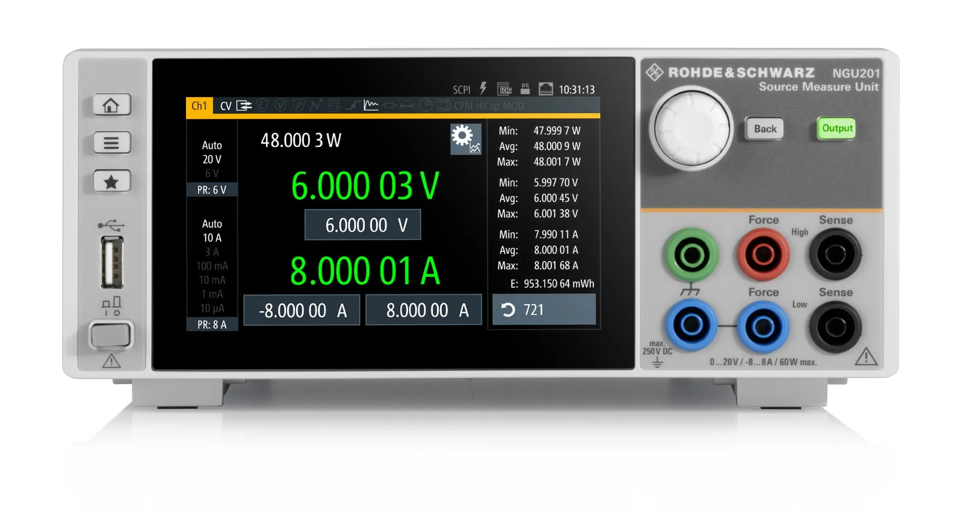 Rohde & Schwarz NGU201 Source Measure Unit