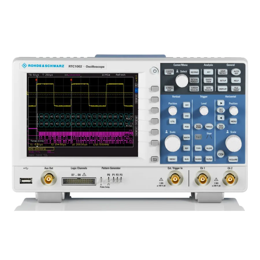 Rohde & Schwarz RTC1002EDU Digital Oscilloscope Educational Bundle
