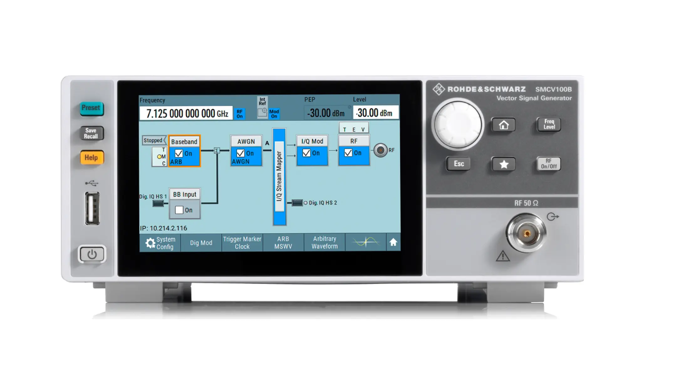 Rohde & Schwarz SMCV100BP2 Vector Signal Generator