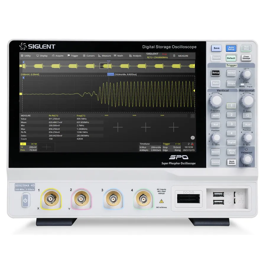 Siglent SDS2354X HD Digital Oscilloscope