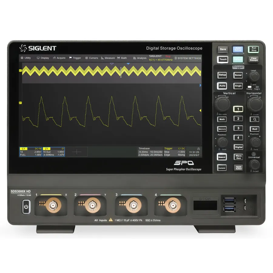 Siglent SDS3034X HD Mixed Signal Oscilloscope