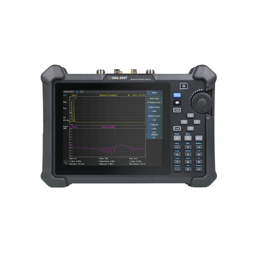Siglent SHA852A Handheld Spectrum and Cable Antenna Analyzer