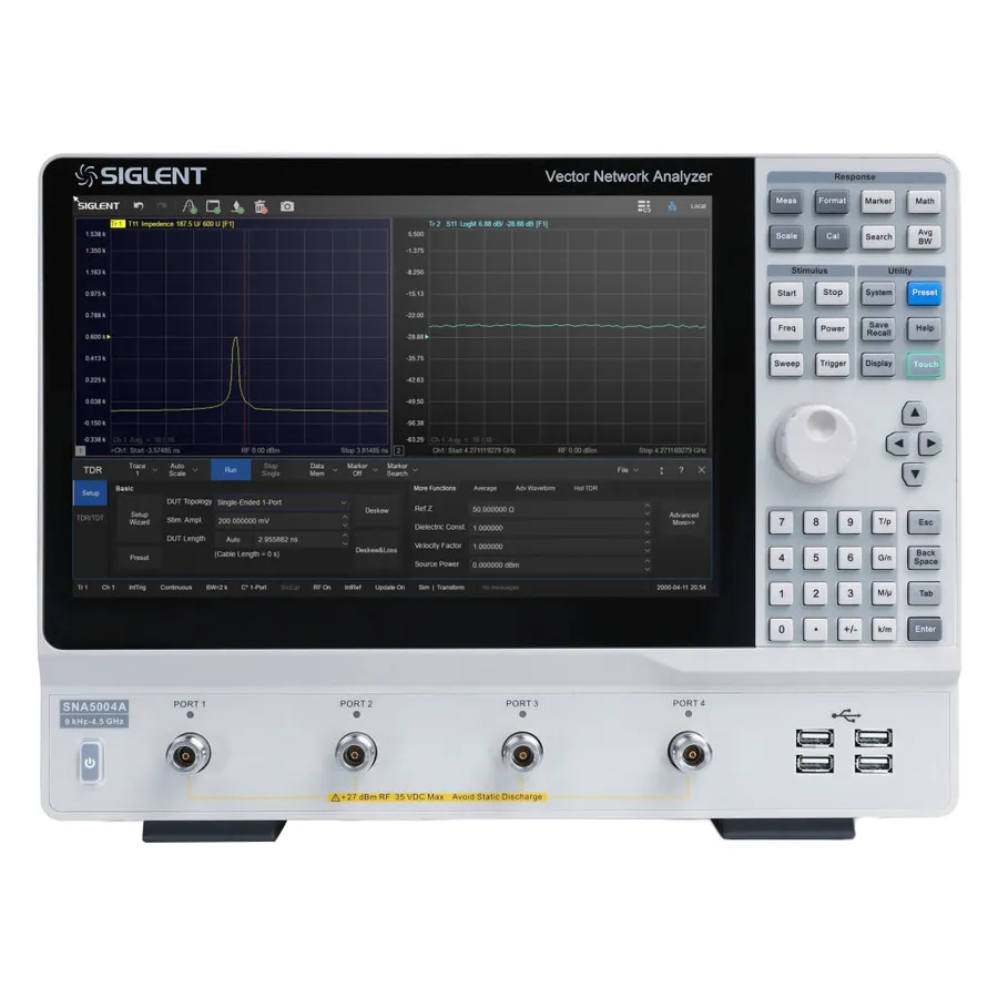 Siglent SNA5004A Vector Network Analyzer