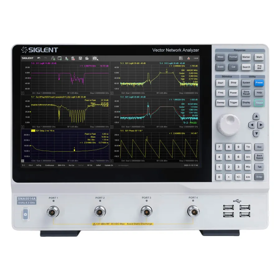 Siglent SNA5014A Vector Network Analyzer