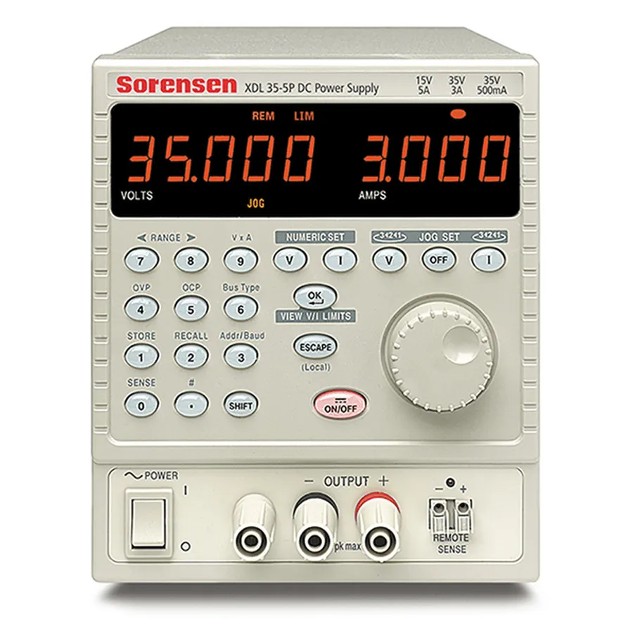 Sorensen XDL35-5 Single Output DC Power Supply