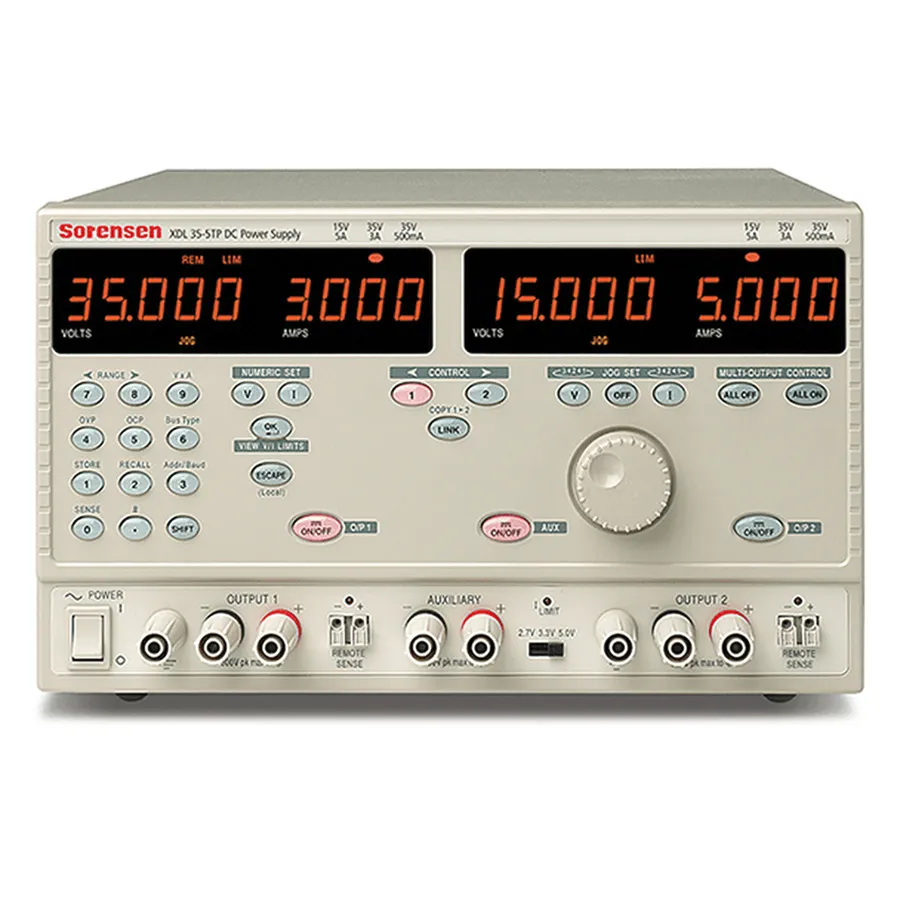 Sorensen XDL56-4TP Triple Output DC Linear Power Supply