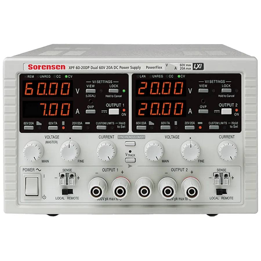 Sorensen XPF60-10D Dual Output Power Supply