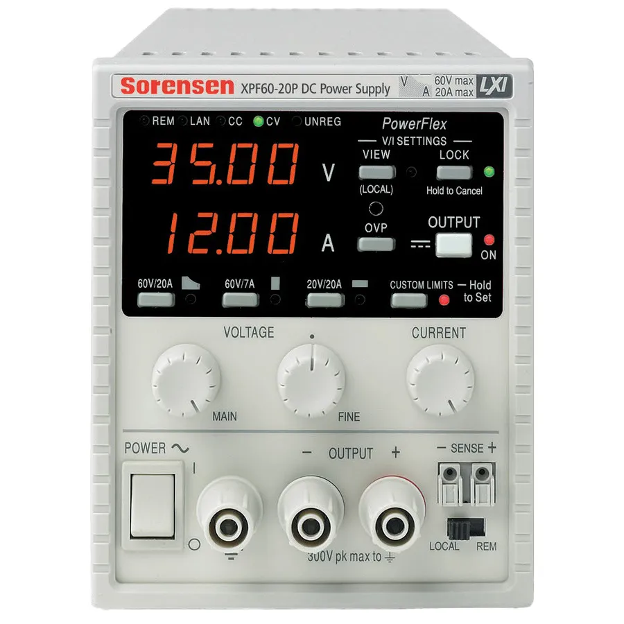 Sorensen XPF60-20SP DC Power Supply