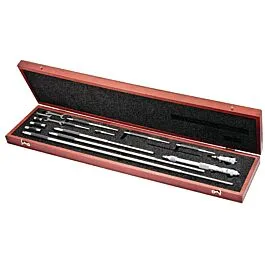 Starrett 124MDZ Solid-Rod Inside Micrometer Set
