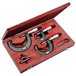 Starrett S436.1MBXRLZ Micrometer Set