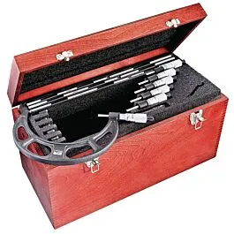 Starrett ST436DXRLZ Outside Micrometer Set 6-12"